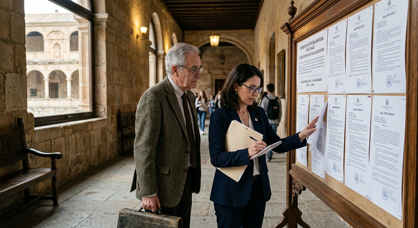Oportunidades universitarias: Salamanca abre plazas docentes