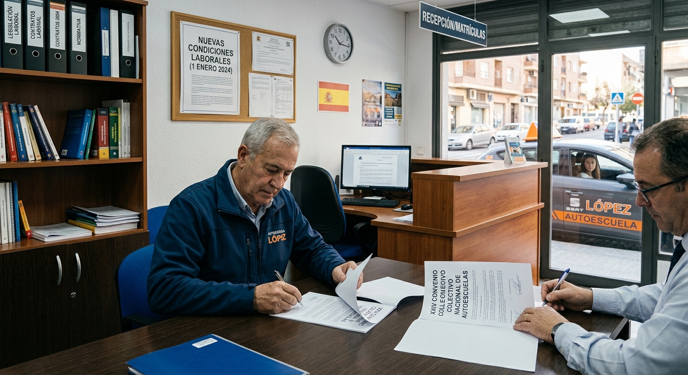 Las autoescuelas actualizan sus contratos y condiciones