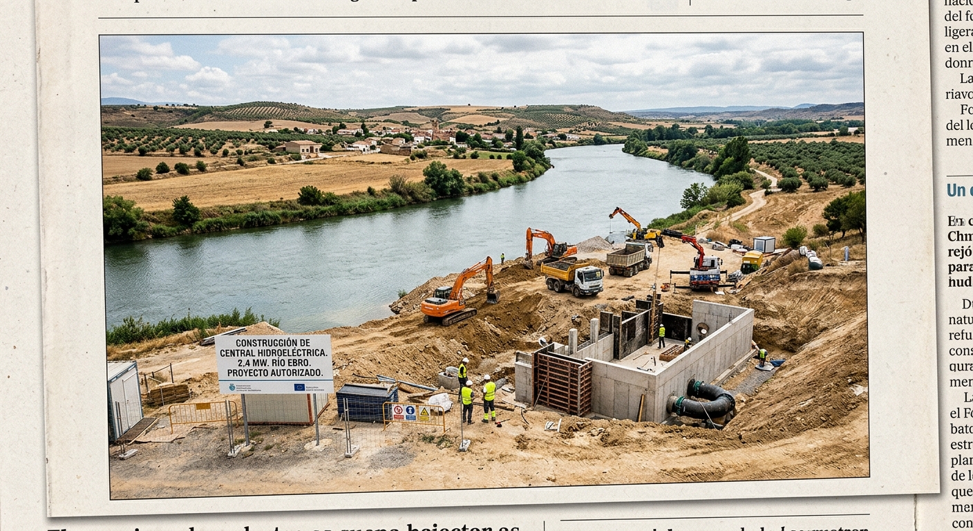 Luz verde a una nueva planta de energía renovable en el Ebro