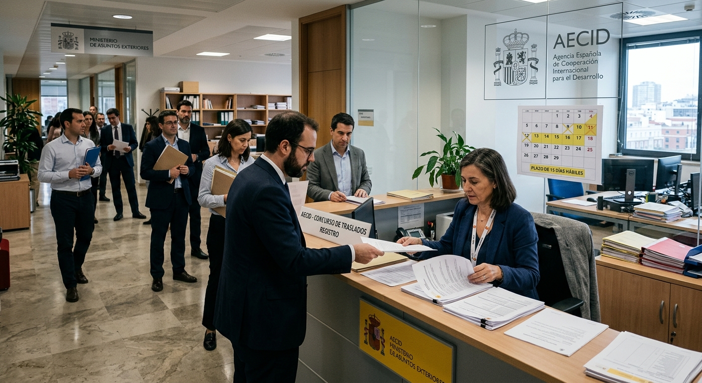 AECID convoca concurso de traslados para funcionarios