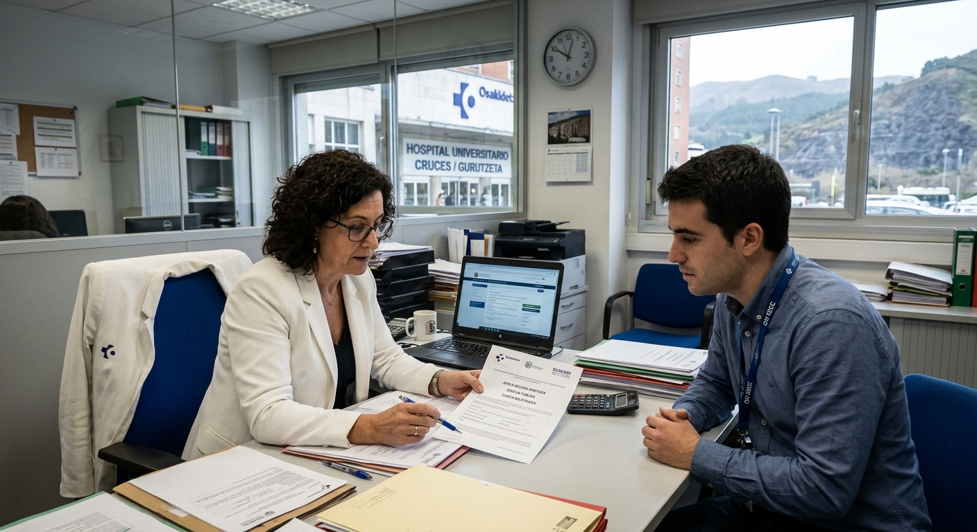 Euskadi busca Jefe/a de Sección Sanitaria en la OSI Ezkerraldea