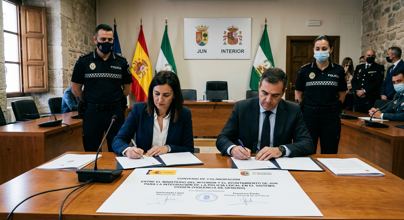 La Policía Local de Jun se integra en el Sistema VioGén contra la violencia de género