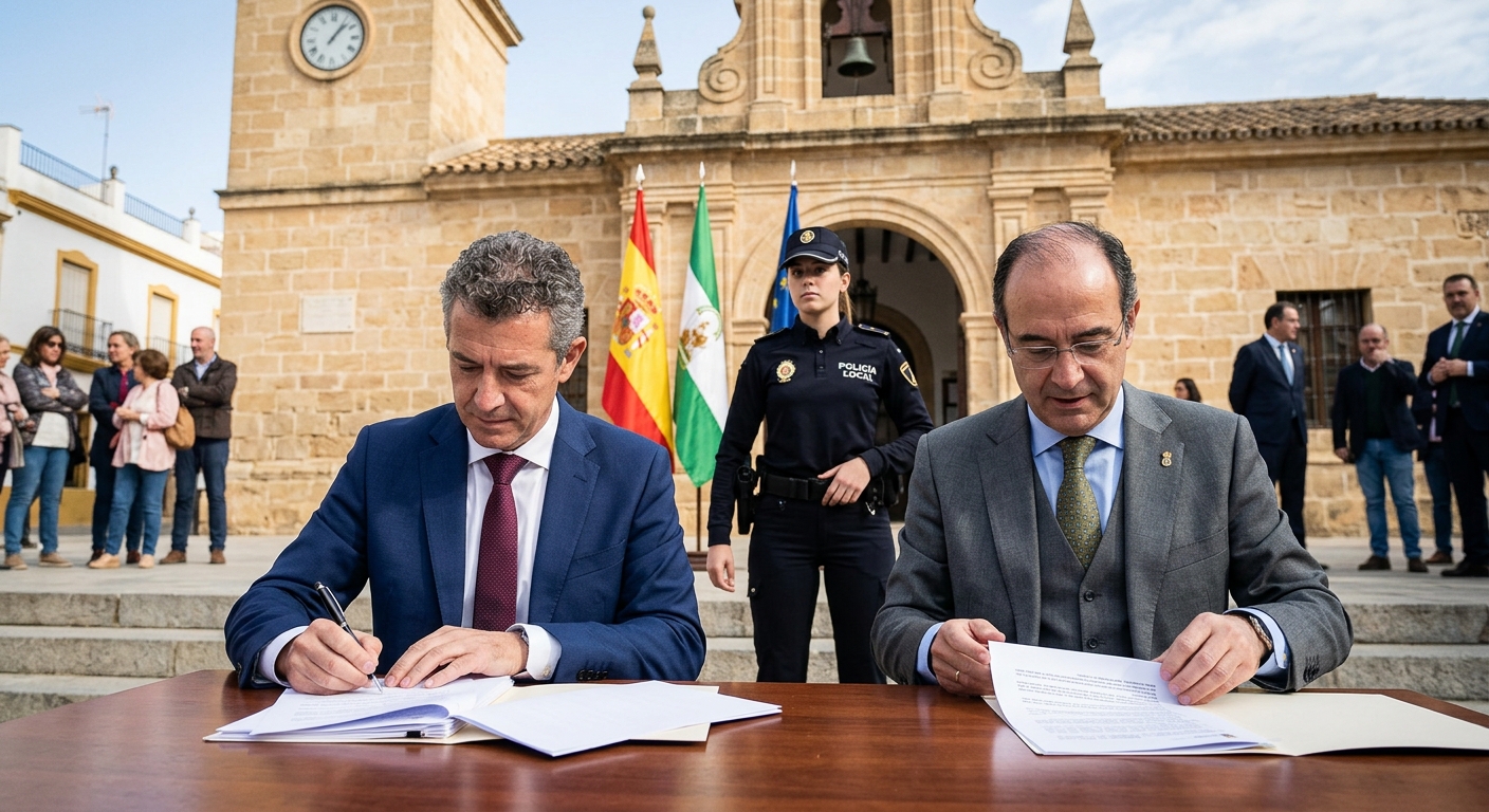 Gerena integra su Policía Local en el sistema estatal de seguridad