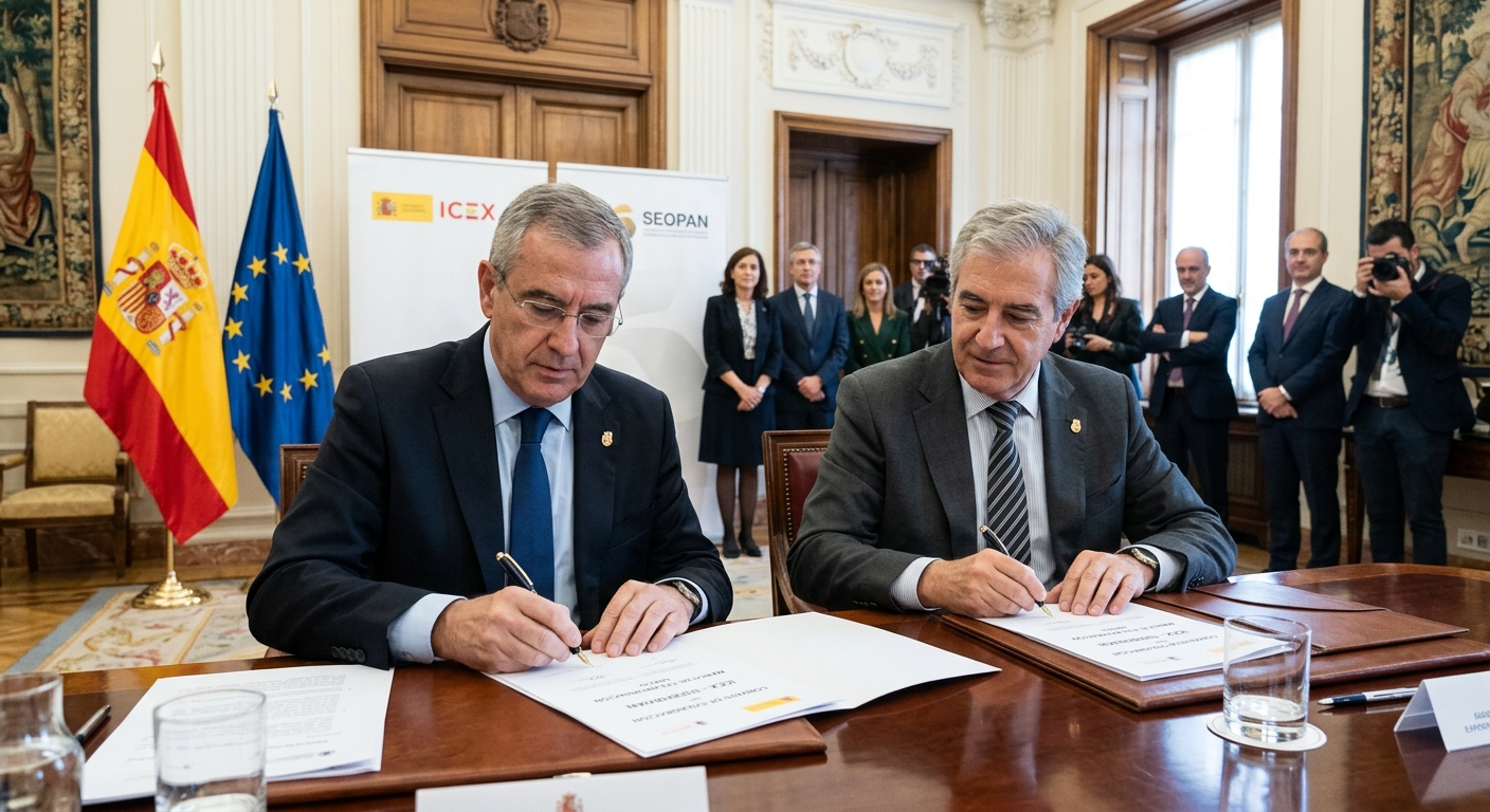 ICEX y SEOPAN se unen para exportar infraestructuras