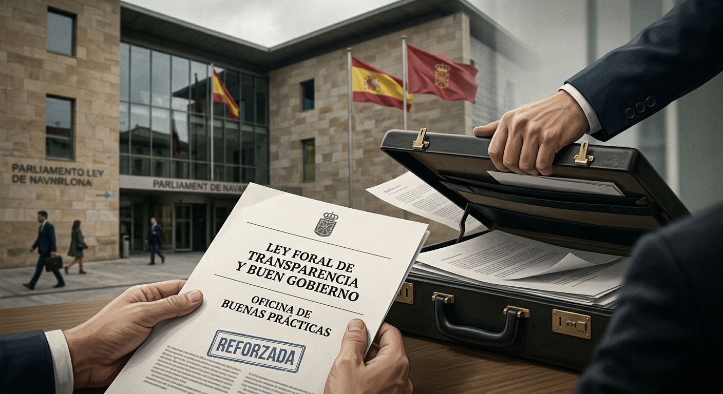 Navarra refuerza su lucha contra la corrupción y la opacidad