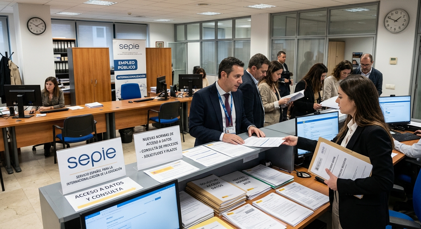 Nuevas normas para el acceso a datos en el SEPIE