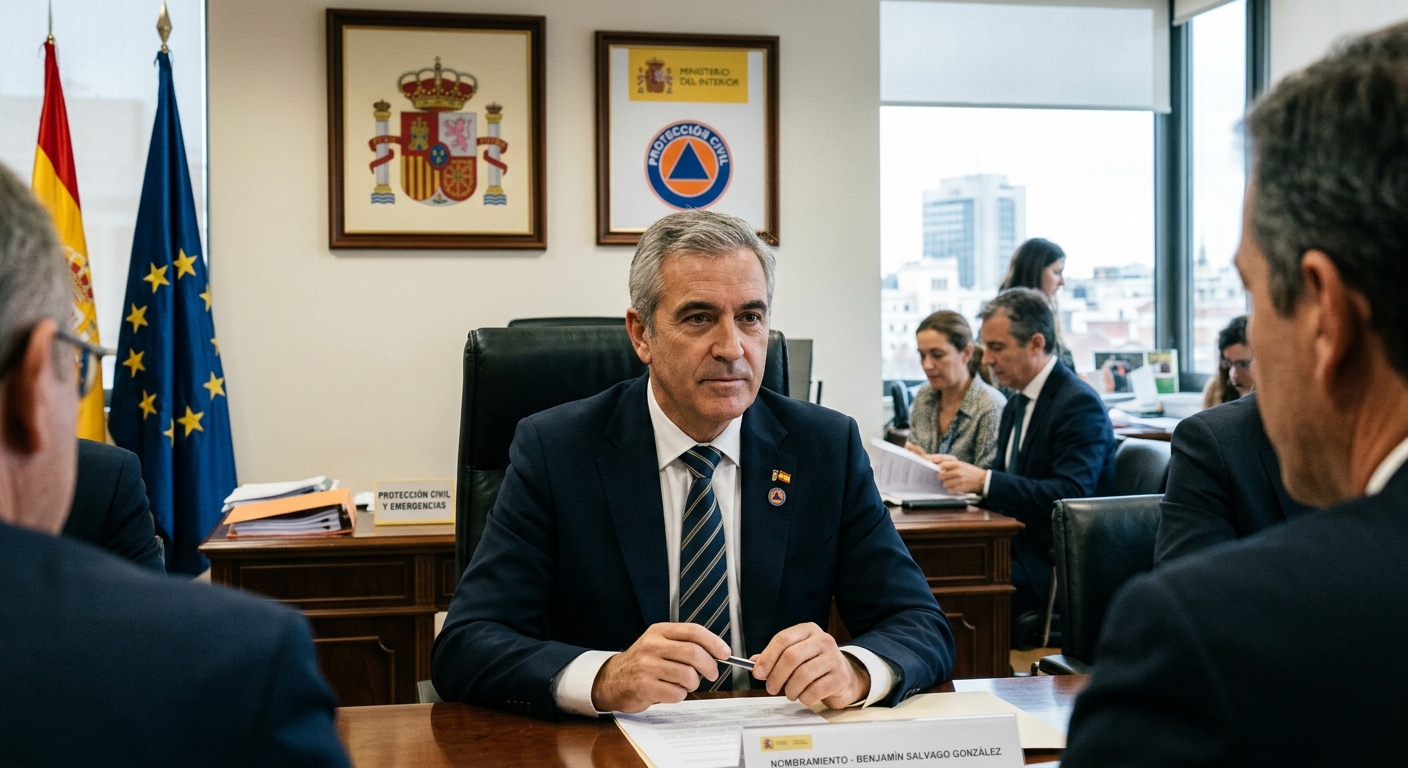 Benjamín Salvago, nuevo Director General de Protección Civil