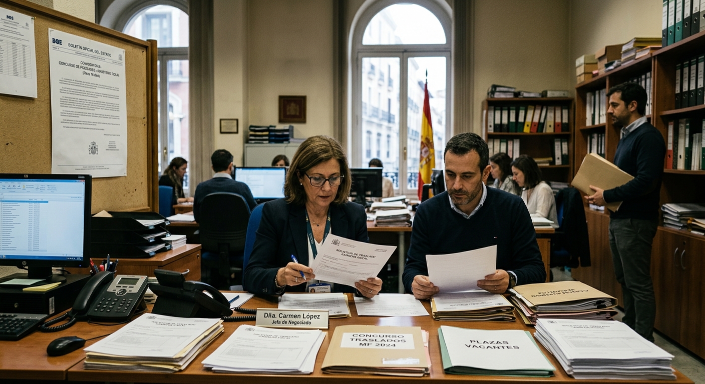 Concurso de traslados en el Ministerio Fiscal
