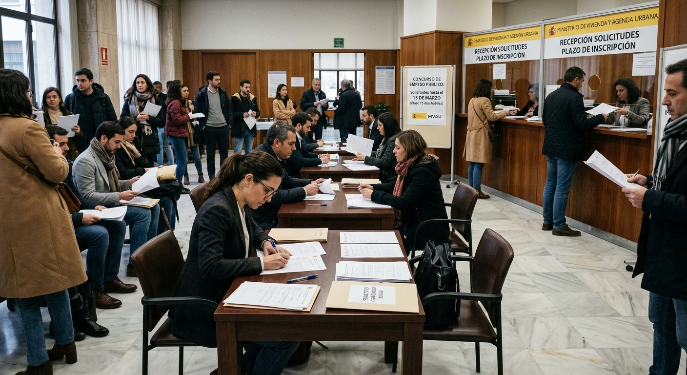 Concurso de empleo público en Vivienda y Agenda Urbana
