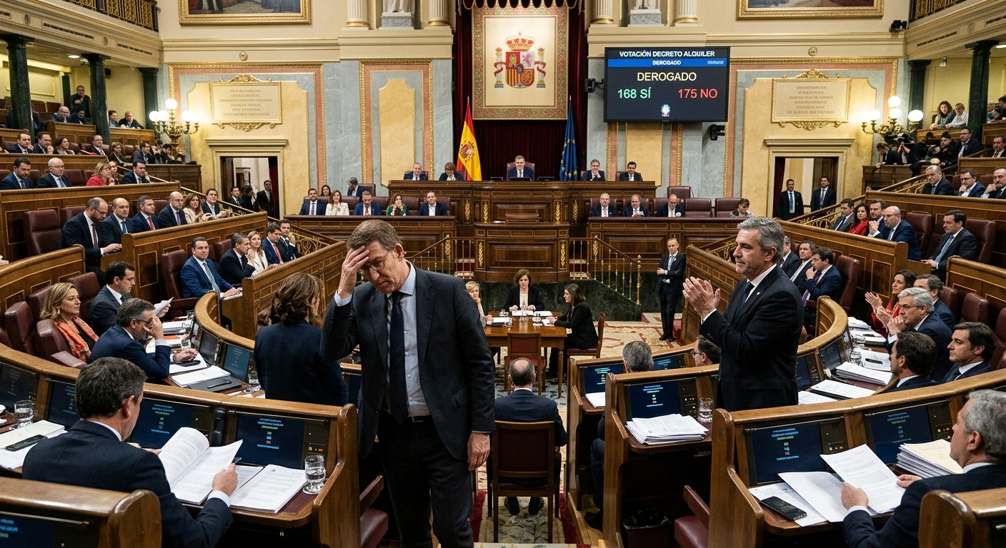 El Congreso deroga el decreto de alquiler por la crisis de Irán