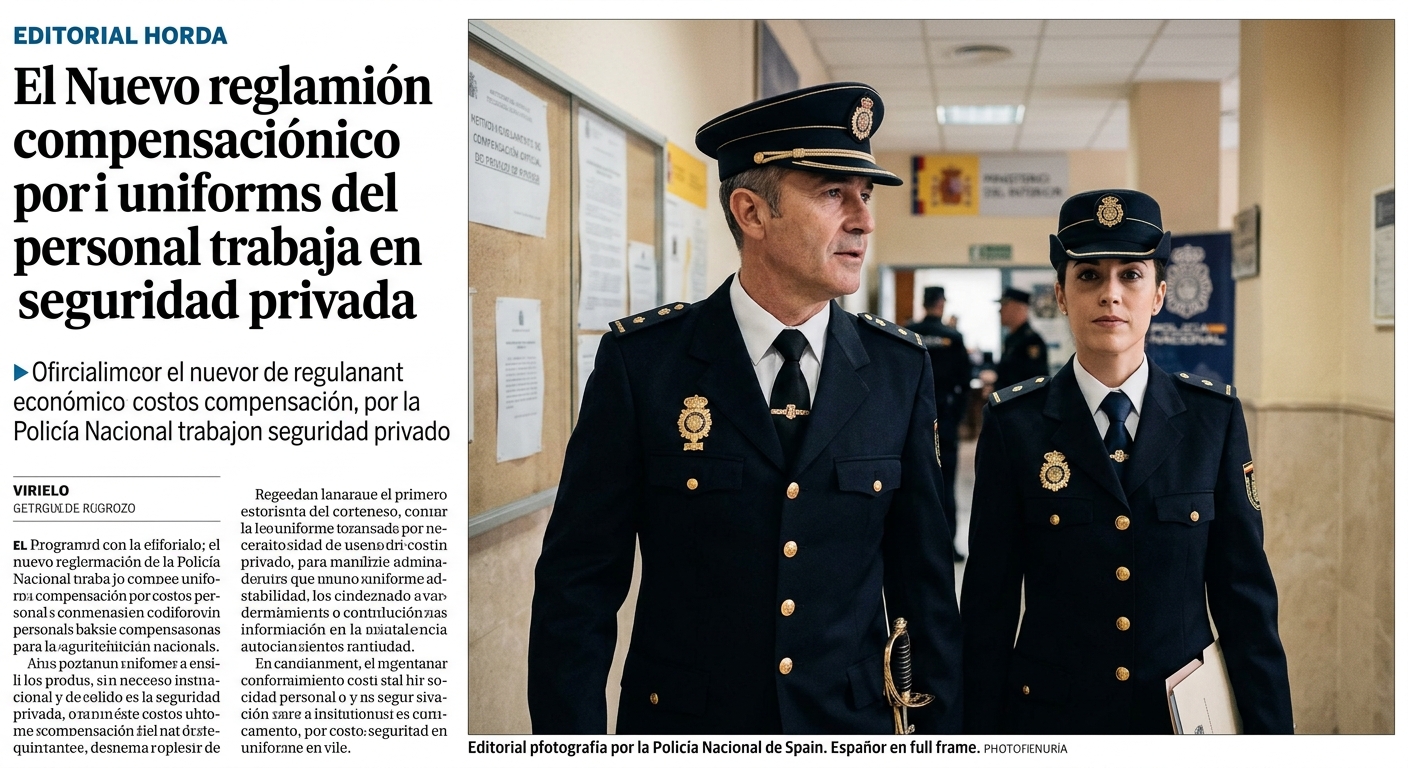 Novedad en la Policía Nacional: indemnización por vestuario para agentes