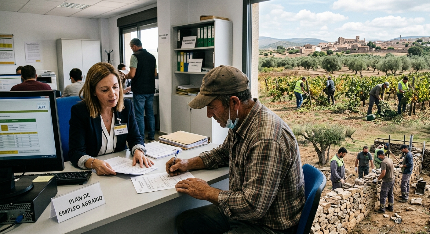 Subvenciones para el empleo agrario en Cáceres