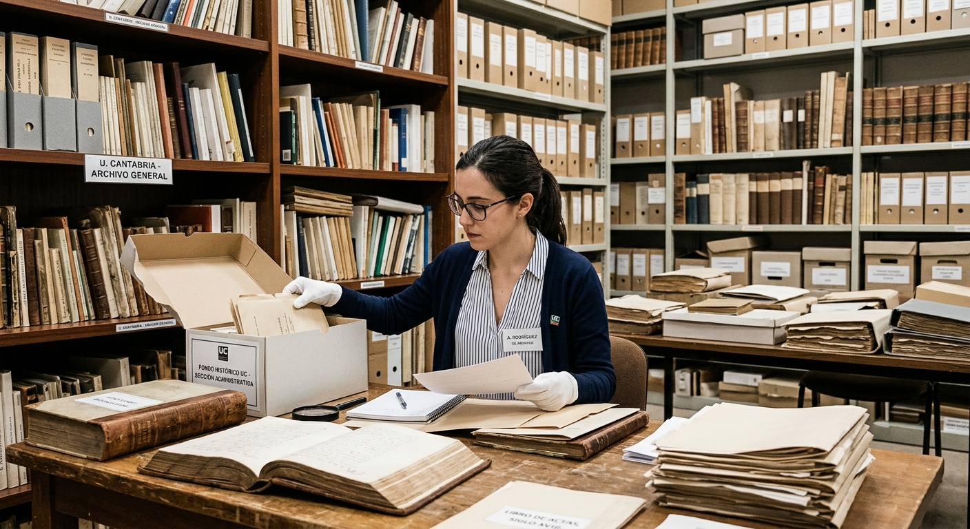 La Universidad de Cantabria busca Ayudantes de Archivos