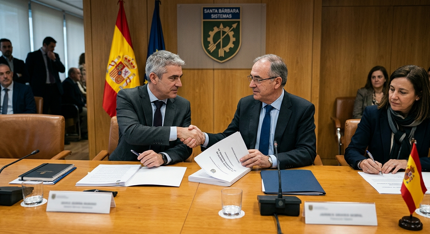 Nuevo convenio colectivo en Santa Bárbara Sistemas