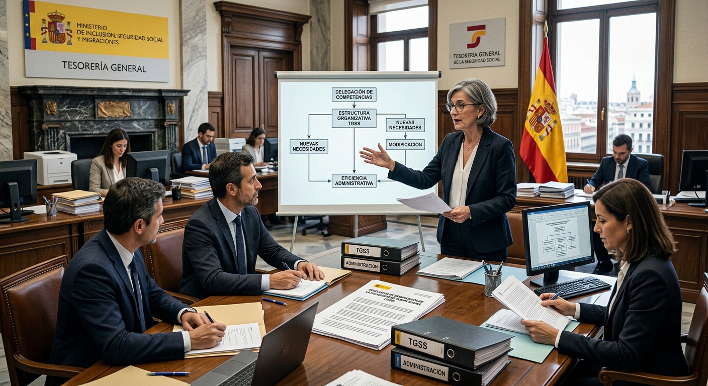 Cambios en la delegación de competencias de la Seguridad Social
