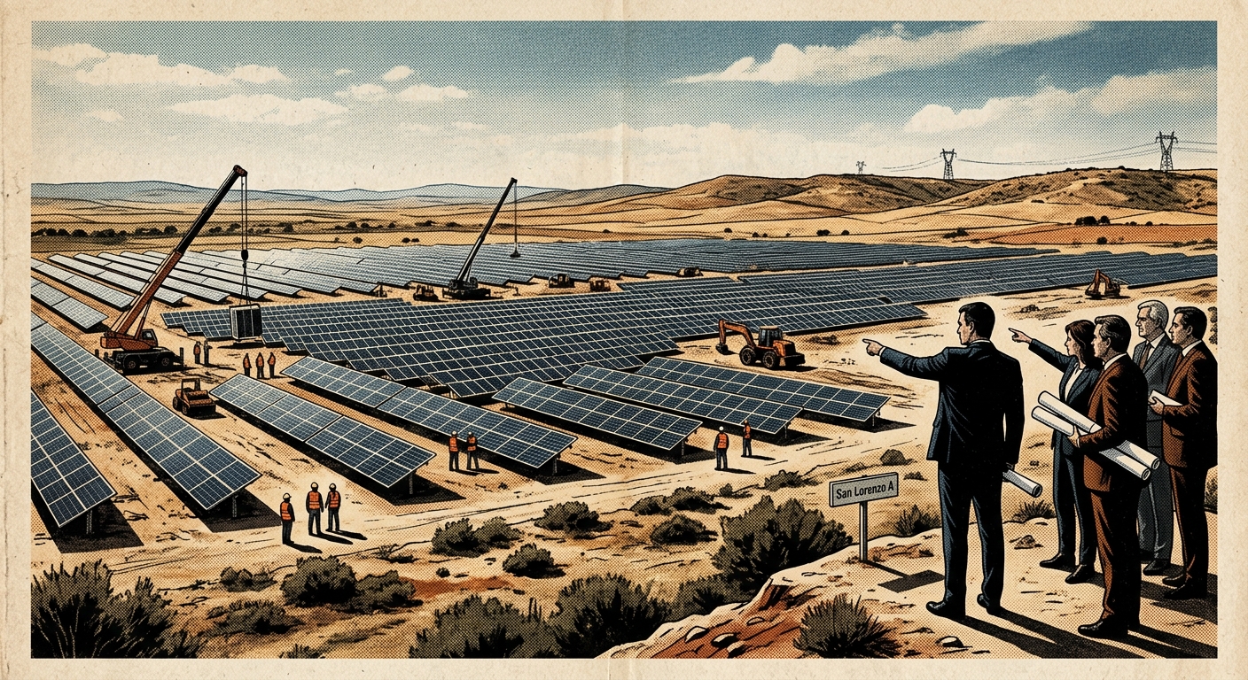 Luz verde al megaproyecto solar fotovoltaico San Lorenzo
