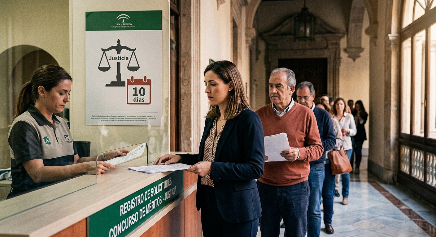 Andalucía convoca puestos en Justicia: 10 días para solicitar