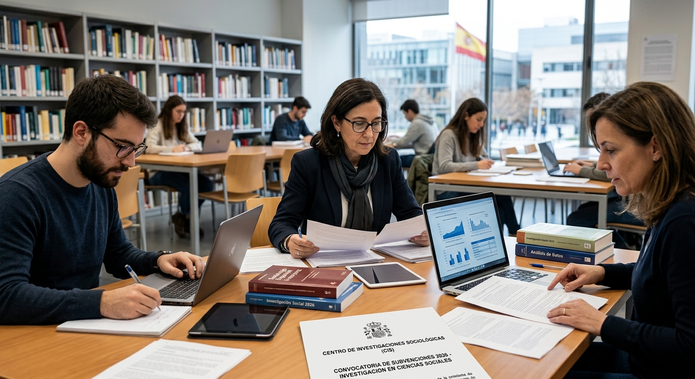 El CIS financia investigación en ciencias sociales en 2026
