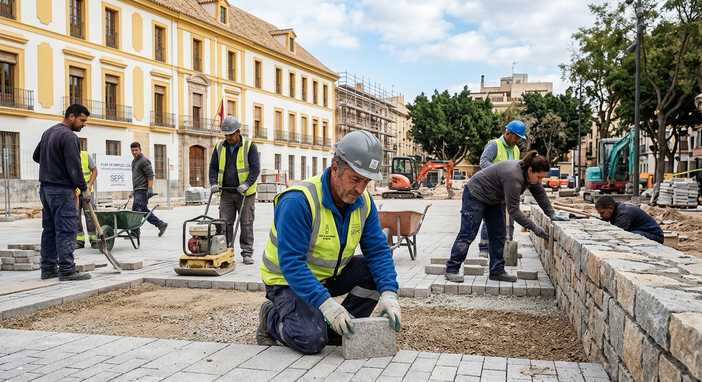 Murcia impulsa el empleo con subvenciones a obras y servicios
