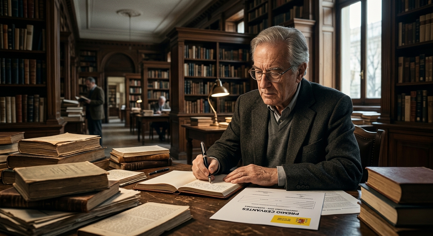 Convocado el Premio Cervantes 2026: España busca nuevo genio literario