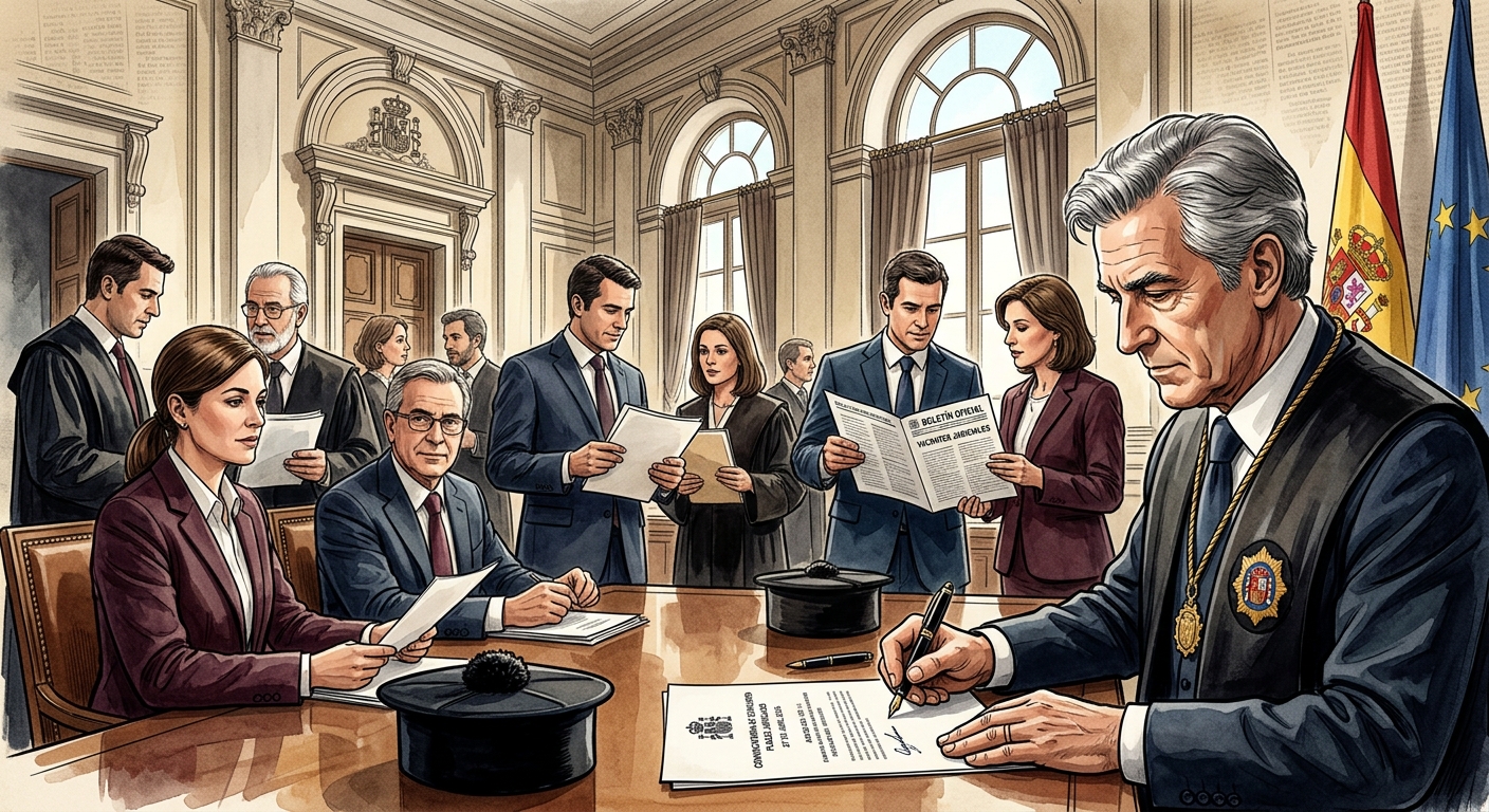 Concurso para cargos judiciales en la Carrera Judicial