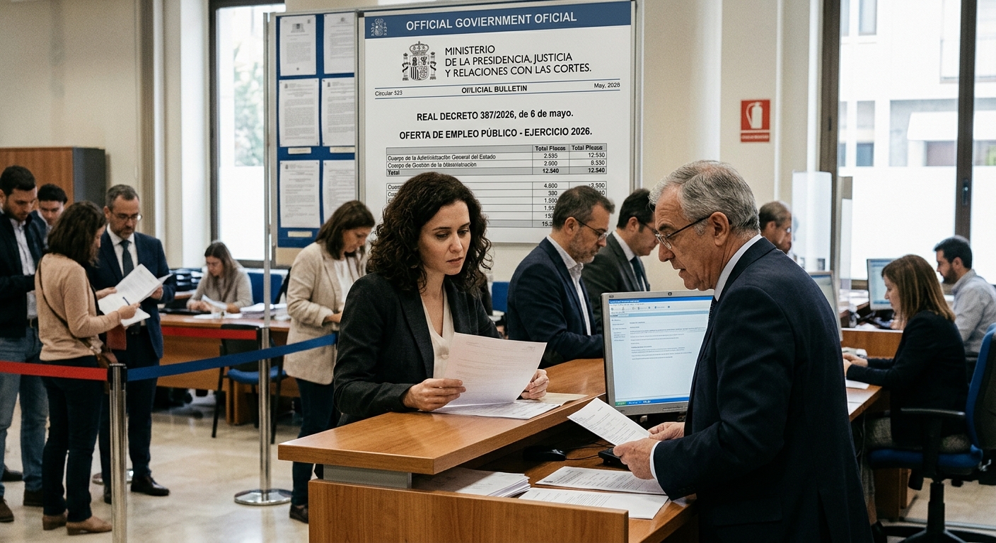 Macro-oferta de Empleo Público 2026: miles de plazas en la Administración