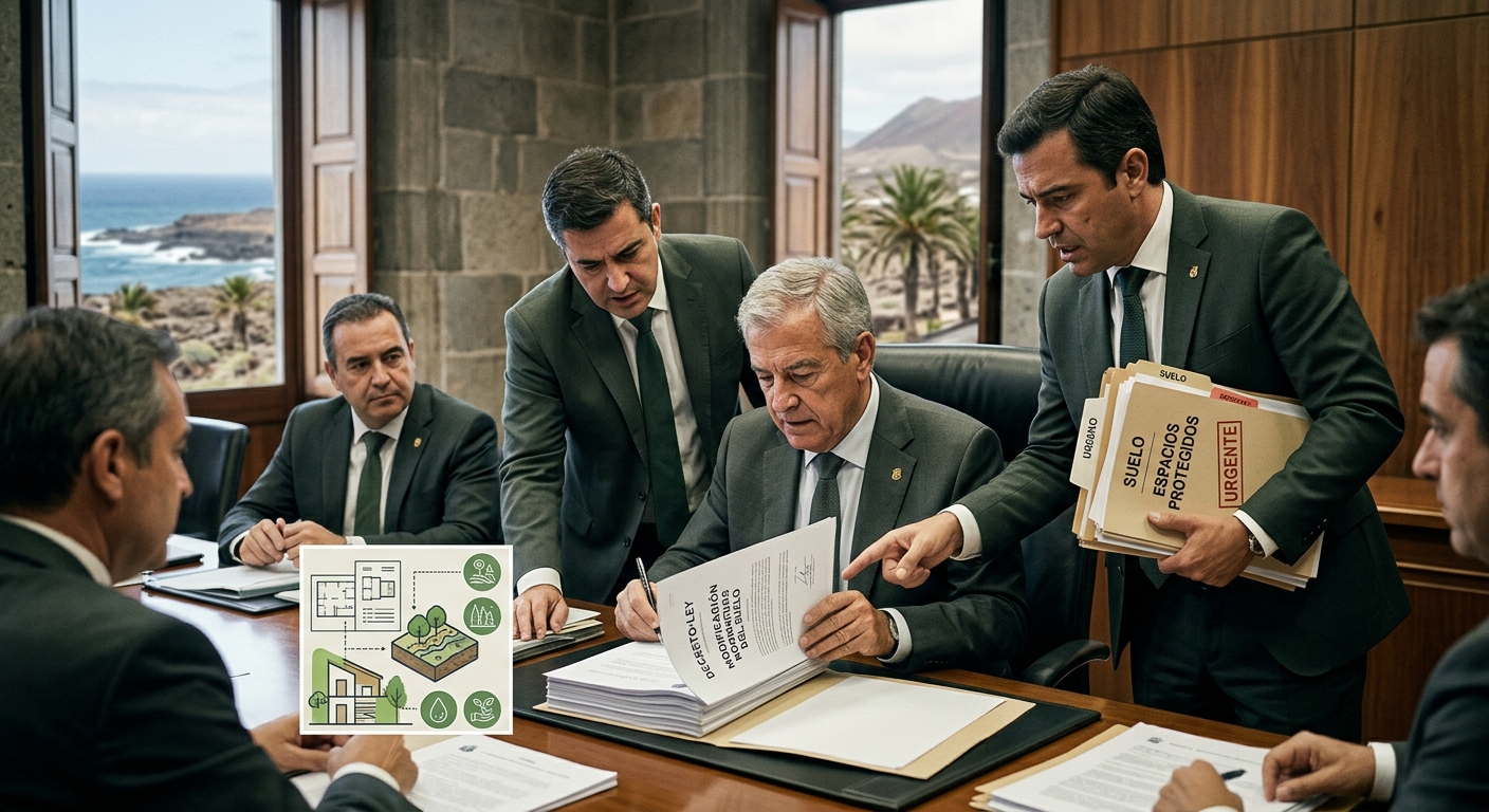 Canarias sacude su legislación del suelo con un decreto urgente