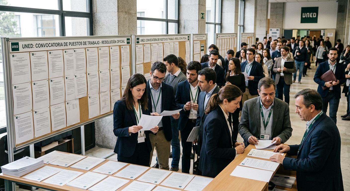La UNED detalla requisitos para nuevos puestos de trabajo