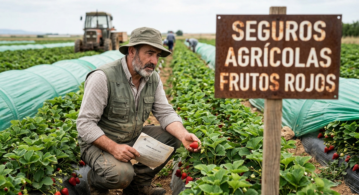 Frenazo a la incertidumbre: seguro para fresas y frutos rojos
