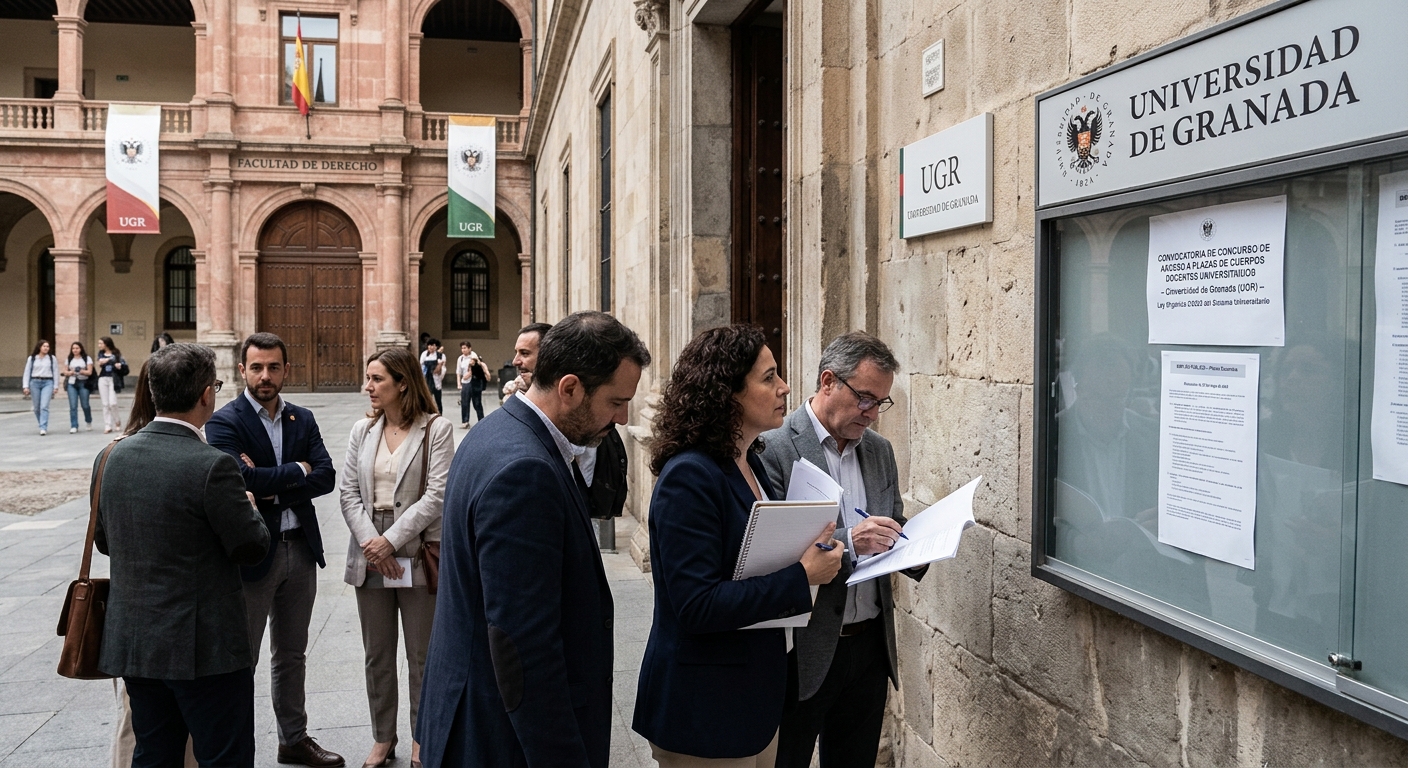 La Universidad de Granada abre plazas docentes