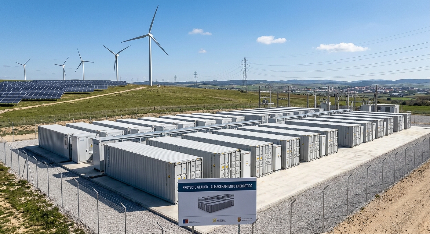 Luz verde a la planta de almacenamiento energético Glauco