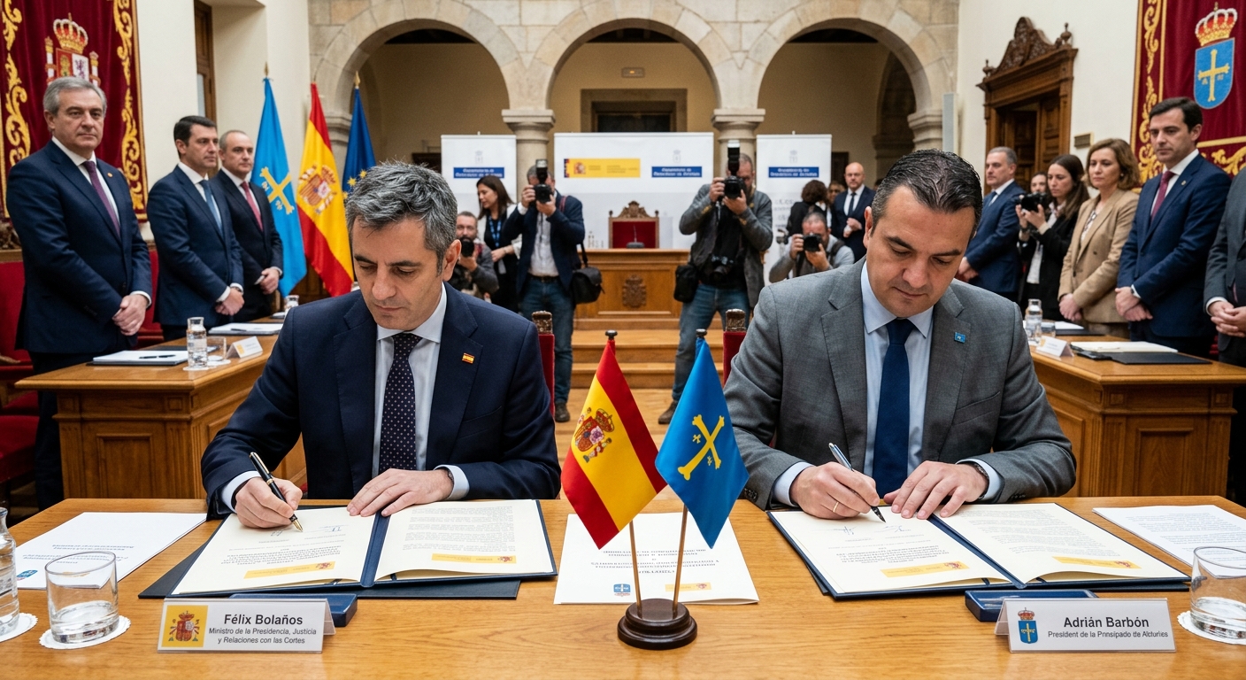 Convenio entre el Ministerio de la Presidencia, Justicia y Relaciones con las Cortes y la Administra