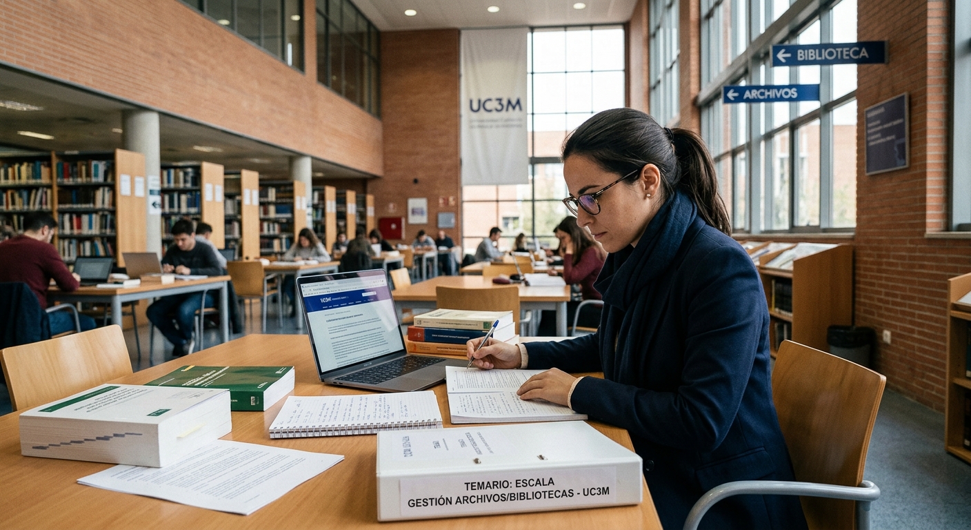 La Carlos III busca gestores de archivos y bibliotecas