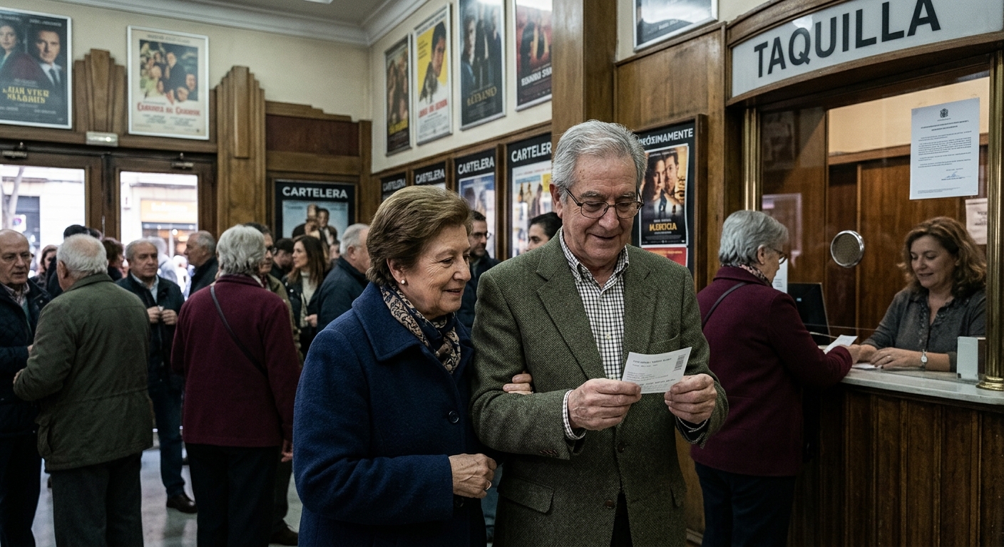 Cine más accesible: Subvenciones para mayores de 65 años