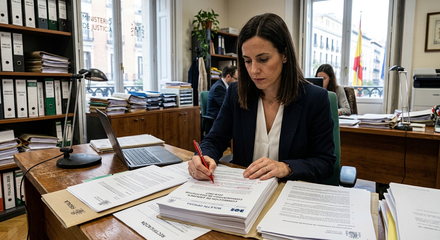 Corrección de errores en la convocatoria de Fiscales sustitutos