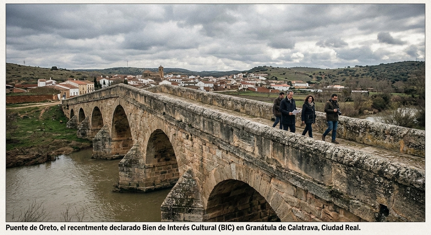 El puente de Oreto en Granátula de Calatrava, BIC