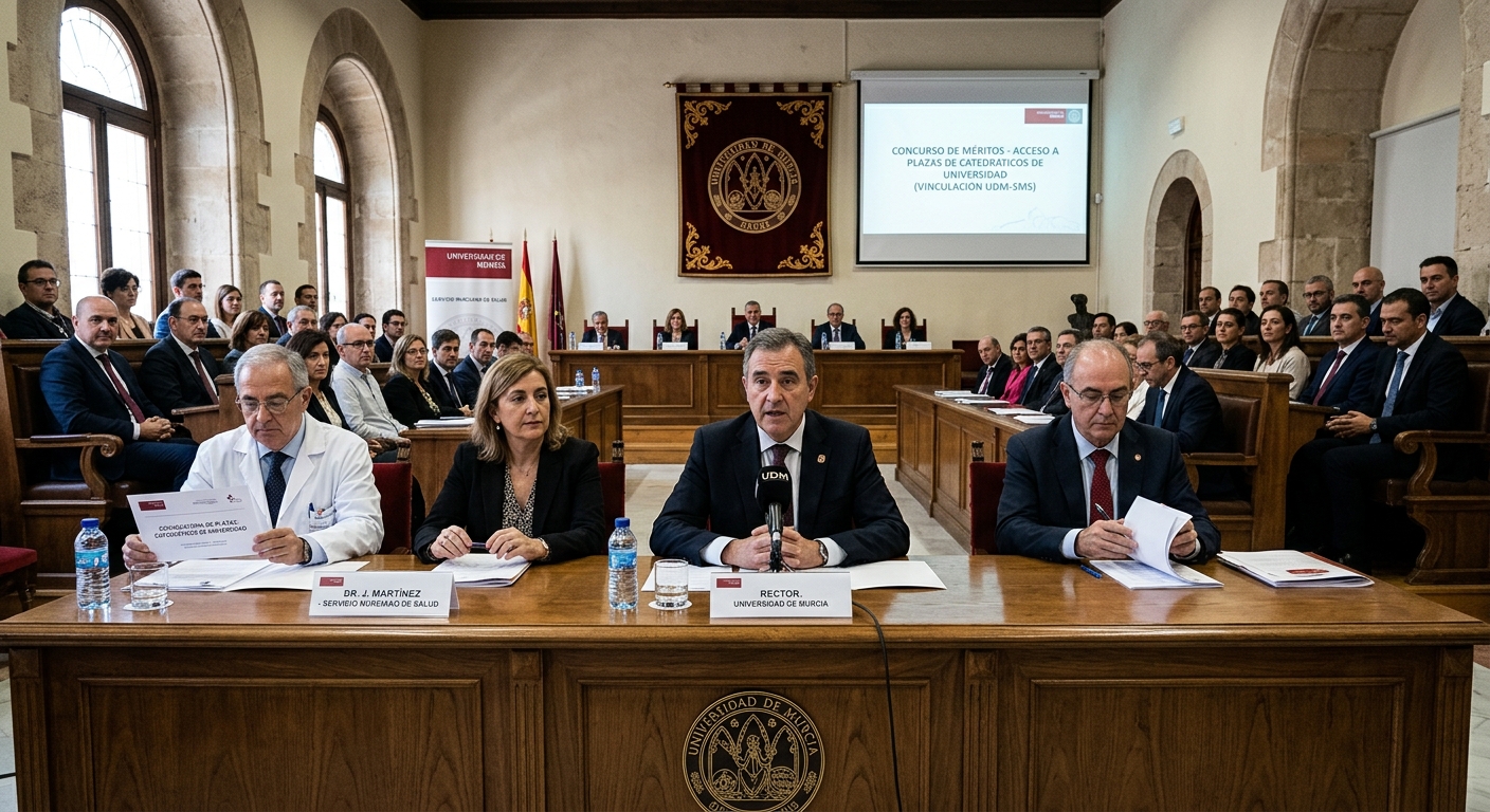 La Universidad de Murcia convoca plazas de Catedráticos