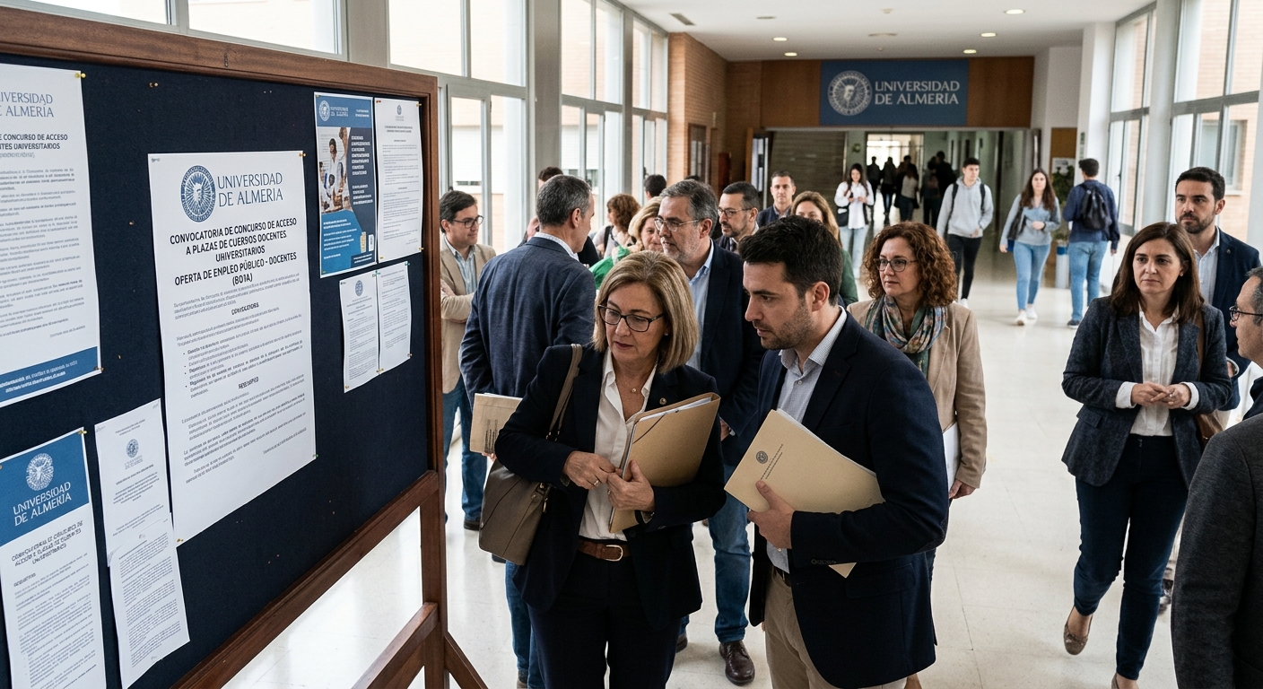 La Universidad de Almería busca nuevos docentes universitarios