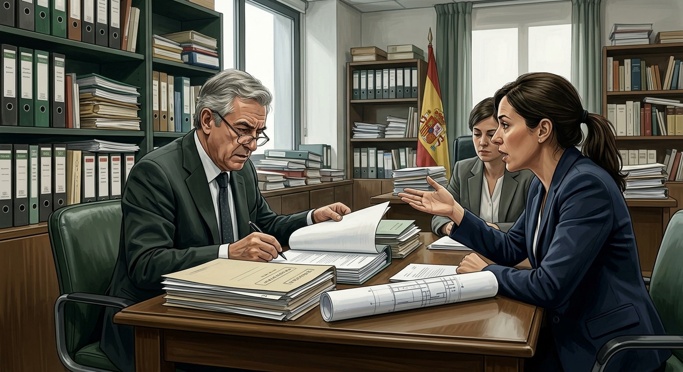 Disputa por la inscripción de una obra nueva en el Registro