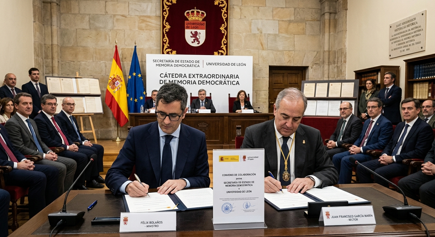 El Gobierno impulsa la Memoria Democrática con una nueva Cátedra
