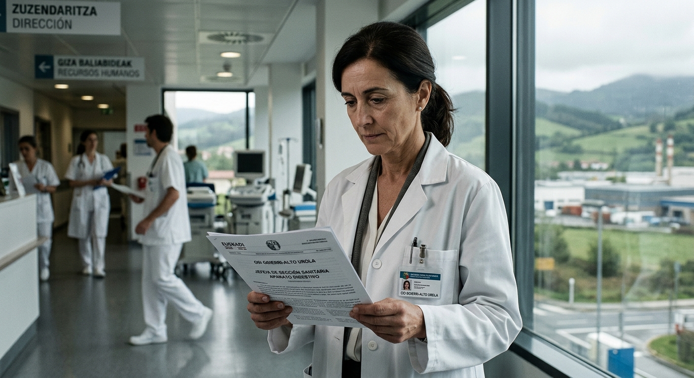 Euskadi busca Jefe de Digestivo para Goierri-Alto Urola