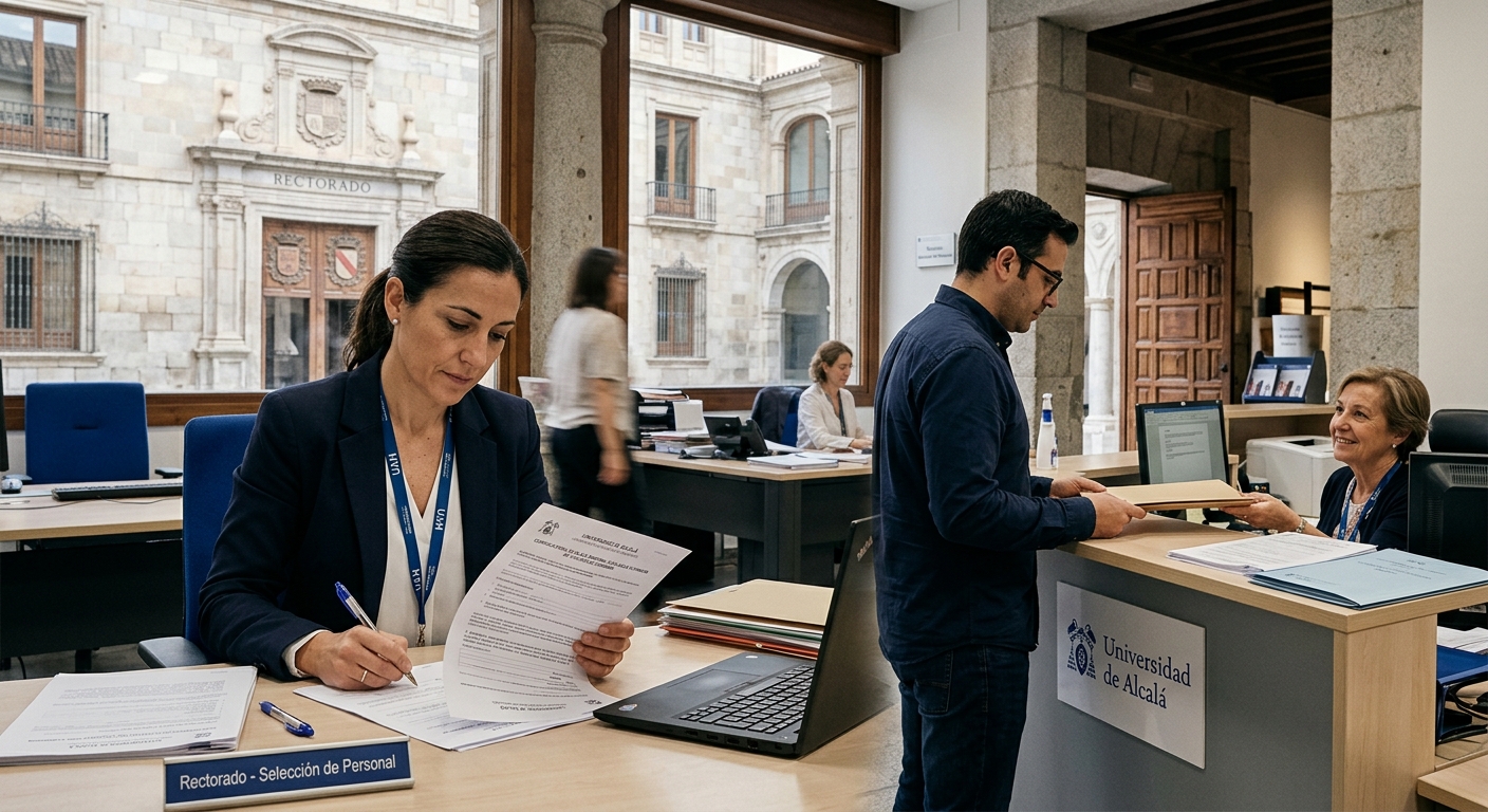 La Universidad de Alcalá busca Titulado Superior