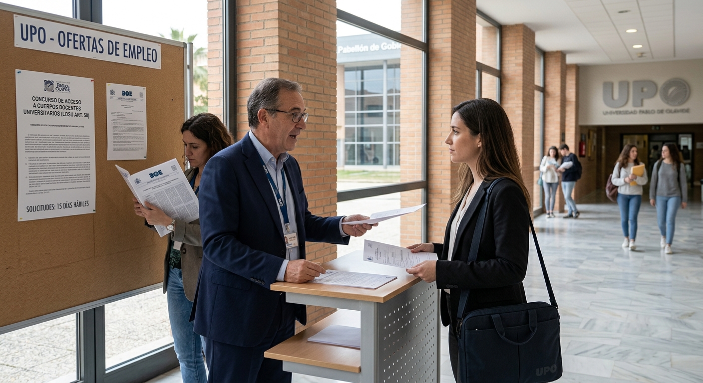 La Universidad Pablo de Olavide abre plazas para docentes