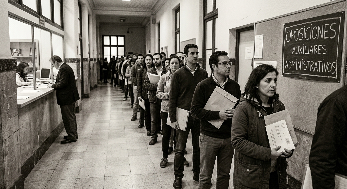 La UNED convoca 54 plazas de auxiliares administrativos