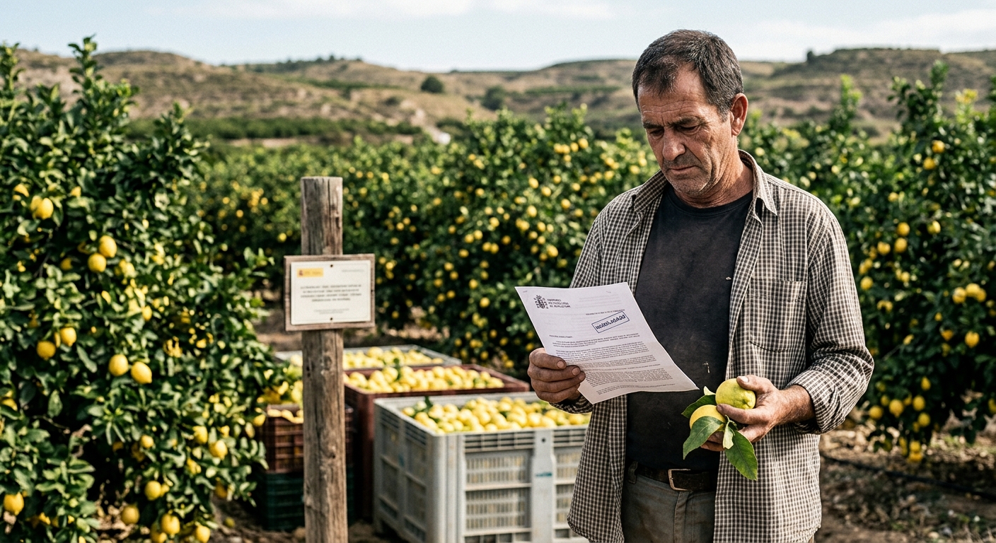 Nuevo contrato-tipo para limones destinados a transformación