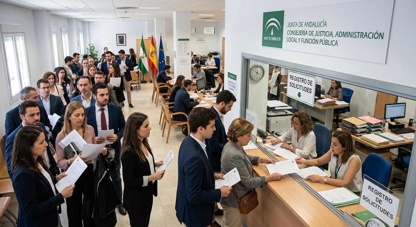 Andalucía busca personal para sus oficinas judiciales