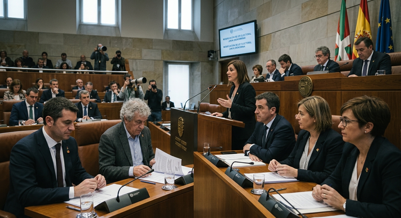 Euskadi reforma su ley electoral: cambios en el orden de candidaturas