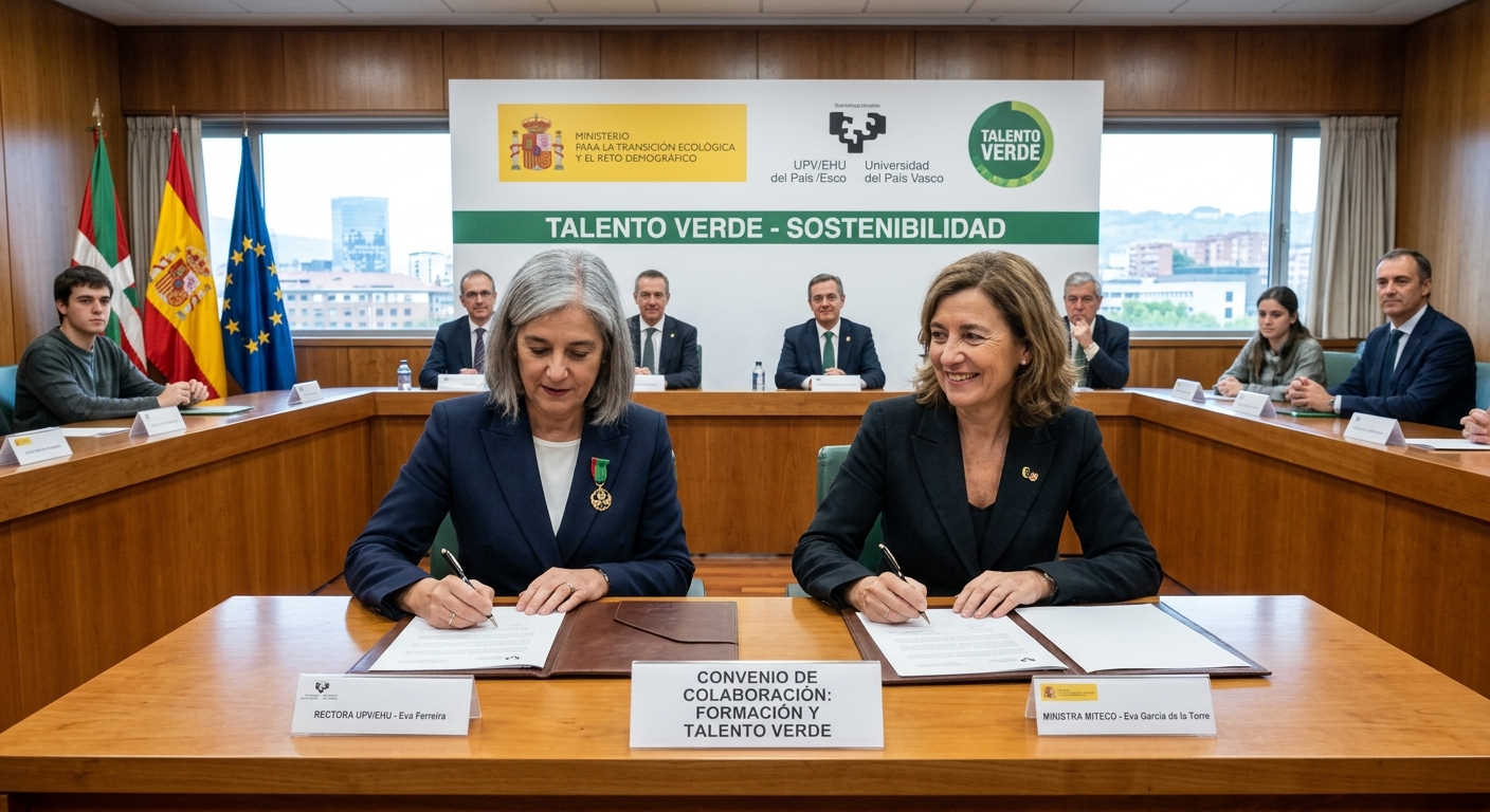 Transición Ecológica y UPV, juntos por el talento verde