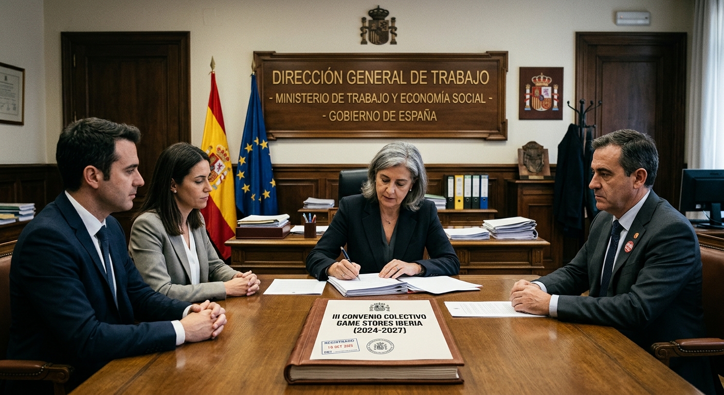 Aprobado el III Convenio Colectivo de Game Stores Iberia