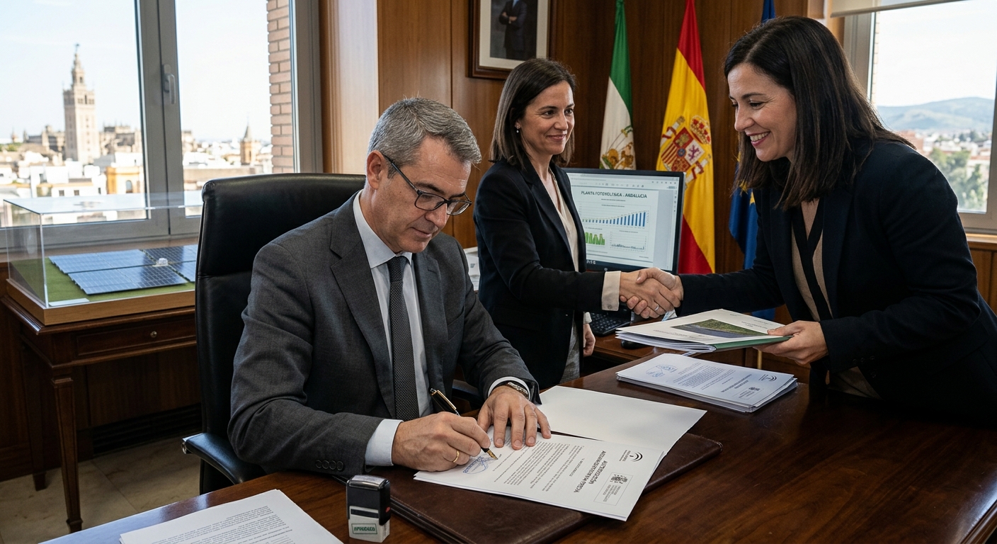 Luz verde a un nuevo proyecto de energía renovable en Andalucía